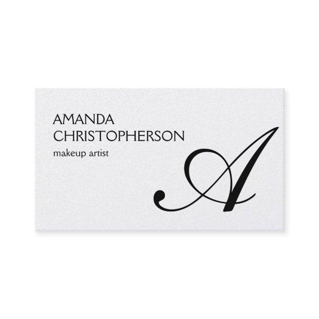 Attractive Monogram Makeup Artist
