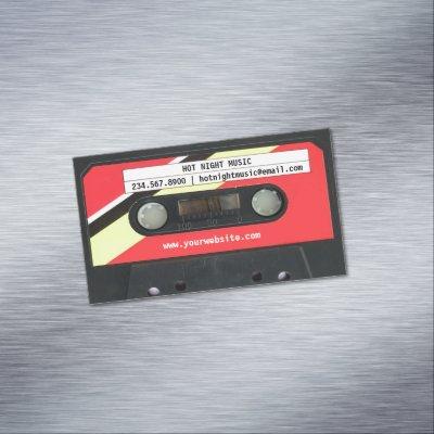 Audio Cassette DJ  Magnet