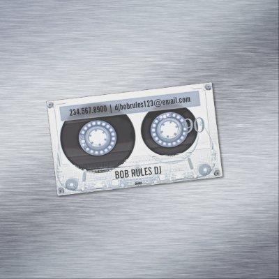 Audio Cassette DJ  Magnet