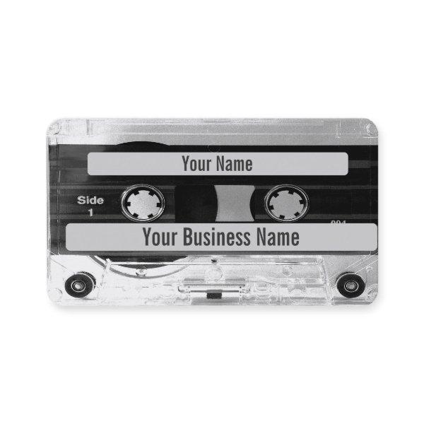 Audio Music Cassette Tape  QR