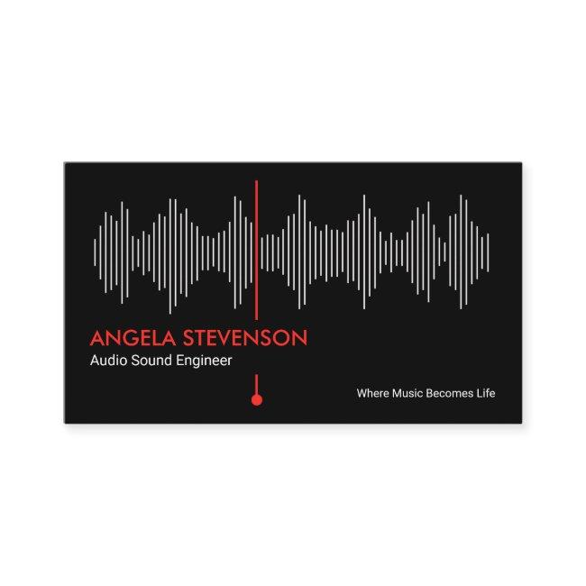 Audio Sound Wave Studio Engineer