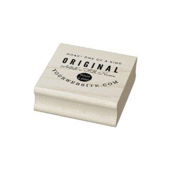 Authenticity Stamp for Original Art Gallery Artist