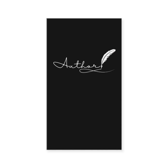 Author Journalist Book Writer Novelist Storyteller