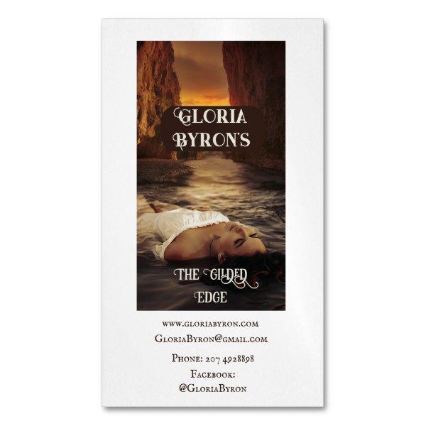 Author's Promotional Material Bookcover  Magnet