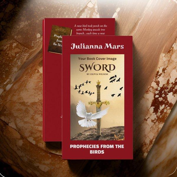 Author's Promotional Material Burgundy