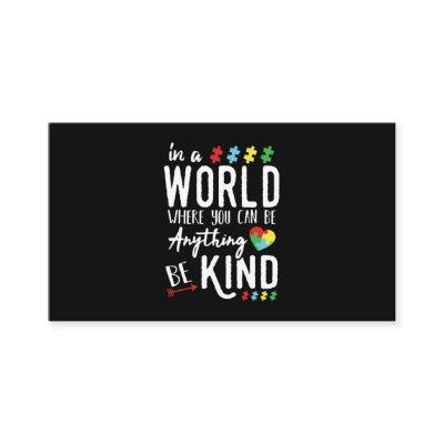 Autism Awareness Shirts - Be Kind Autism Awareness