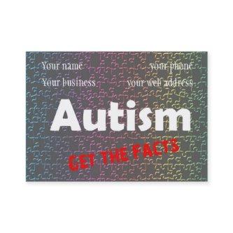 autism puzzle piece  template