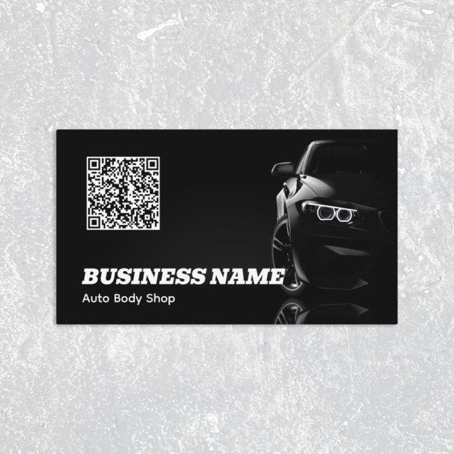 Auto Body Car QR