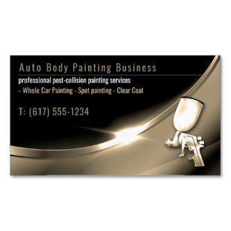 Auto Body Painting | Modern Professional  Magnet