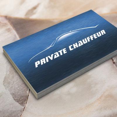 Auto Car Private Chauffeur Driver Appointment Card