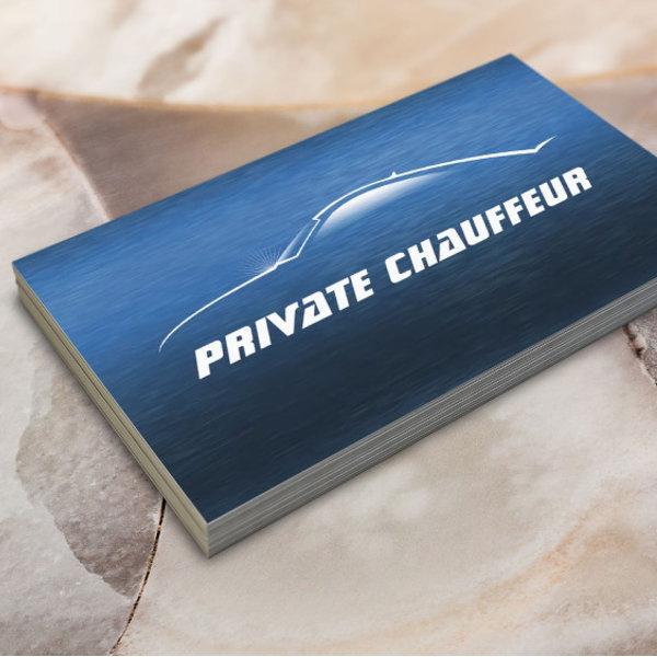 Auto Car Private Chauffeur Driver Appointment Card