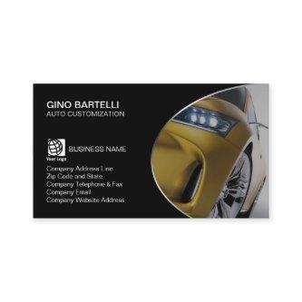 Auto Customization Yellow Car Automotive