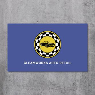 Auto Detail Car Wash Modern Automotive Chequer