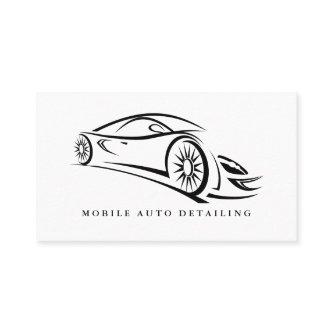 Auto Detailing, Auto Repair Logo