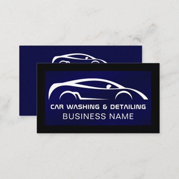 Auto Detailing Car Wash Elegant Dark