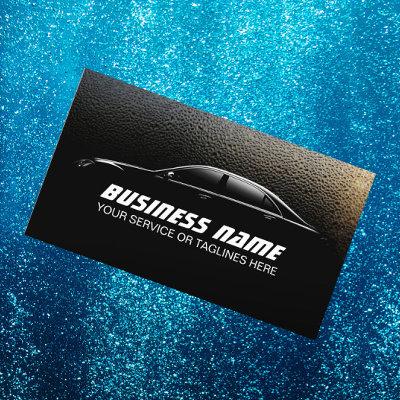 Auto Detailing Water Drops Professional Car