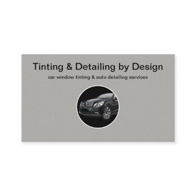 Auto Detailing Window Tinting