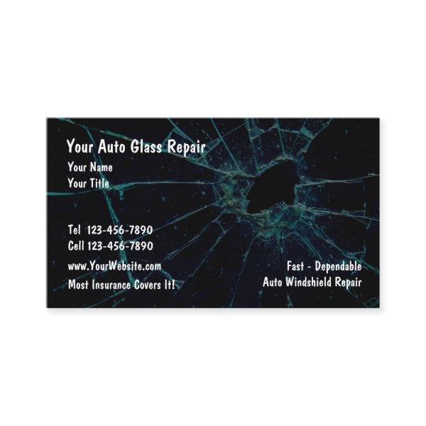 Auto Glass Repair Blue Shade