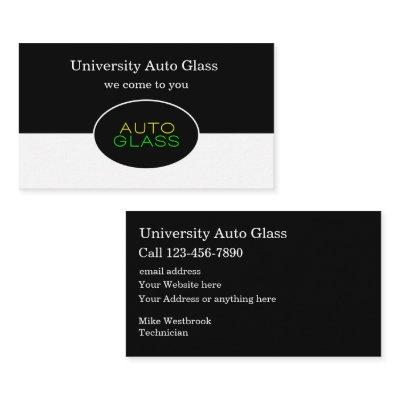 Auto Glass Repair Services