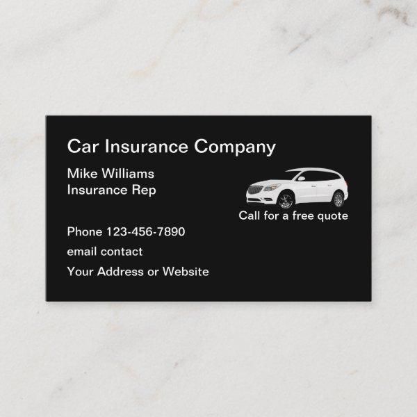 Auto Insurance Services Rep  Template