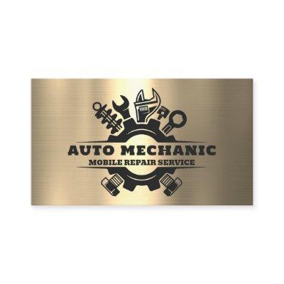 Auto Mechanic Automotive Repair Service Metal