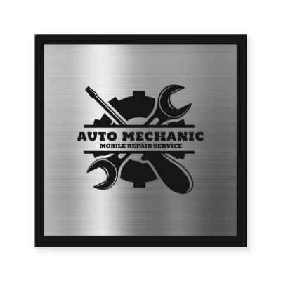 Auto Mechanic Automotive Repair Service Tool  Square