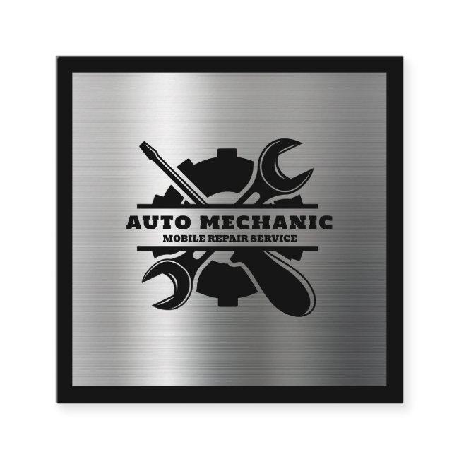Auto Mechanic Automotive Repair Service Tool Square
