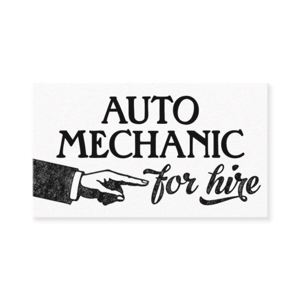 Auto Mechanic  - Cool Vintage