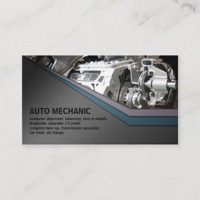 Auto Mechanic Service Metal