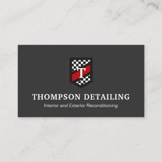 Auto Repair and Detailing Checkered Flag