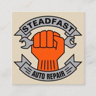 Auto Repair Shop Car Service Mechanic Square