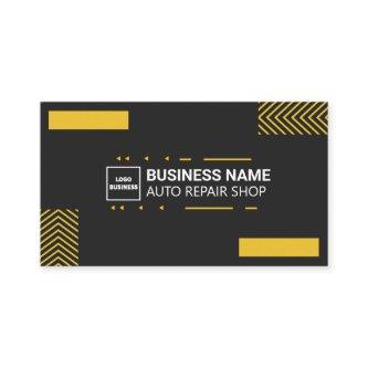 Auto Repair Shop Professional Mechanics BS Card