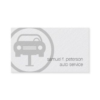 Auto Service Mechanic Bold Icon Paper Texture