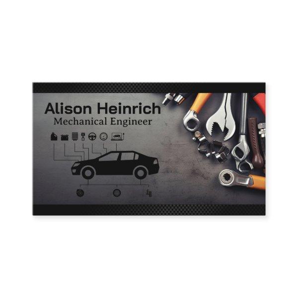 Auto Services Diagram | Mechanic Hand Tools