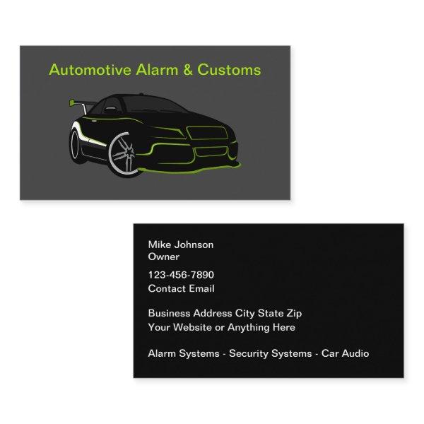 Automotive Audio And Security Systems