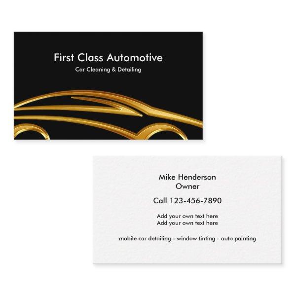 Automotive Detailing Cleaning