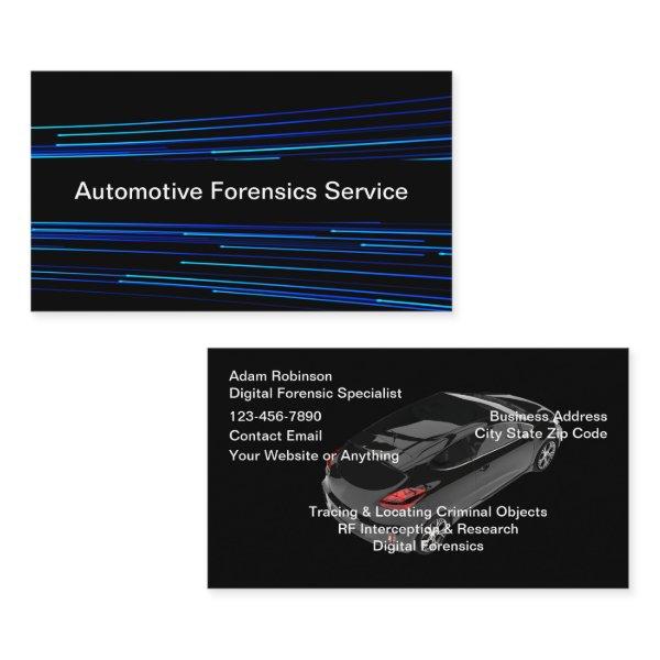Automotive Digital Forensics Services