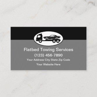 Automotive Flatbed Towing Modern