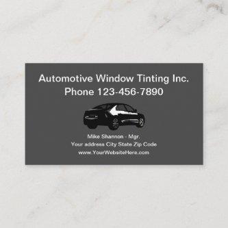 Automotive Glass Repair And Tinting