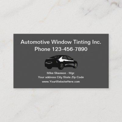 Automotive Glass Repair And Tinting