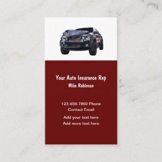 Automotive Insurance Rep