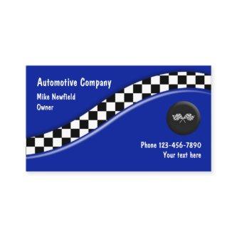 Automotive Racing Flag Design