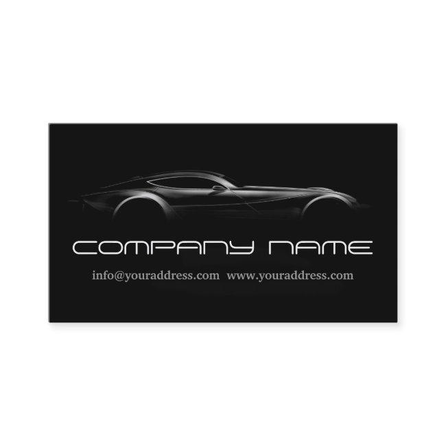 Automotive / Racing / Racer Black Fast Car