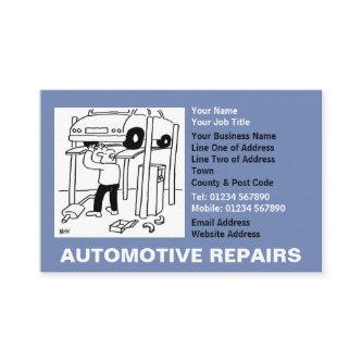 Automotive Repairs Cartoon