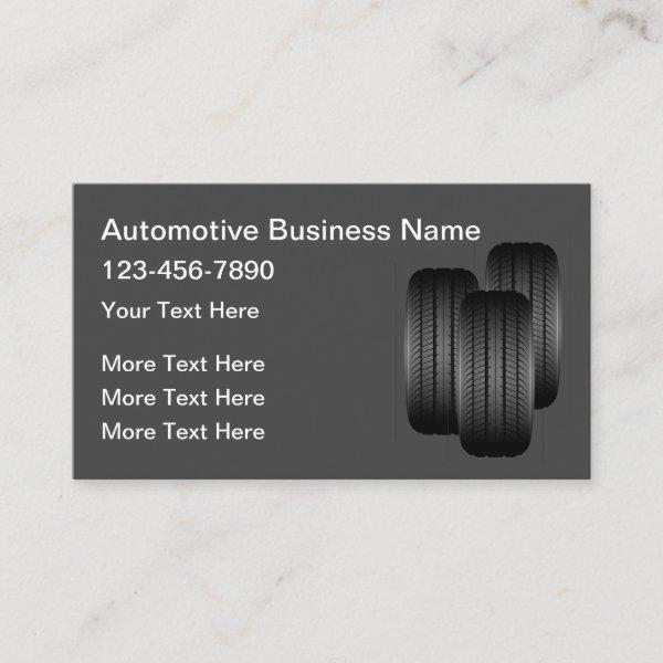 Automotive Services Tires Theme