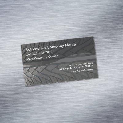 Automotive Theme  Magnet