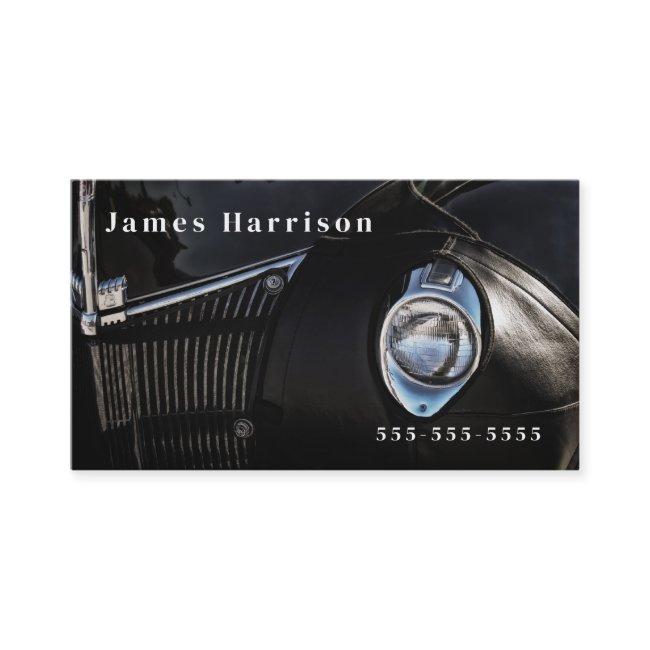 Automotive Themed Leather Chaps Classic Car