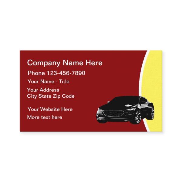 Automotive Themed Modern Layout