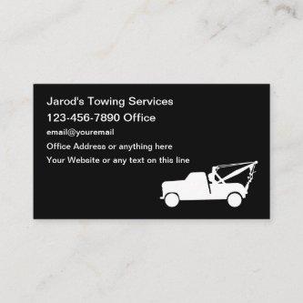 Automotive Towing Service Truck Driver