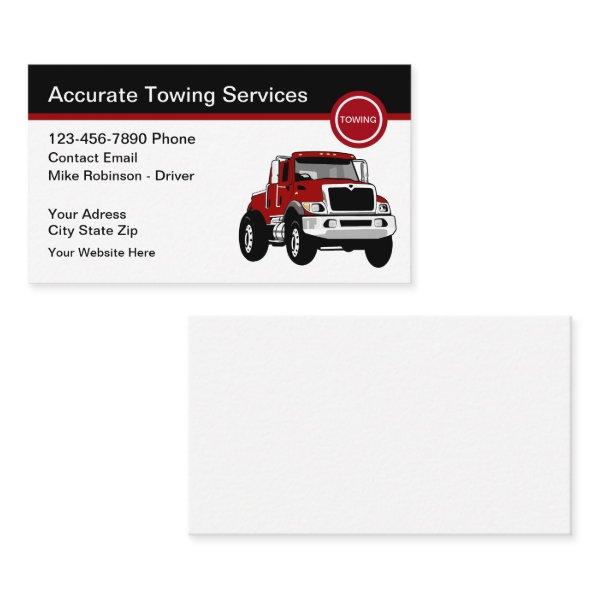 Automotive Towing Tow Truck Driver